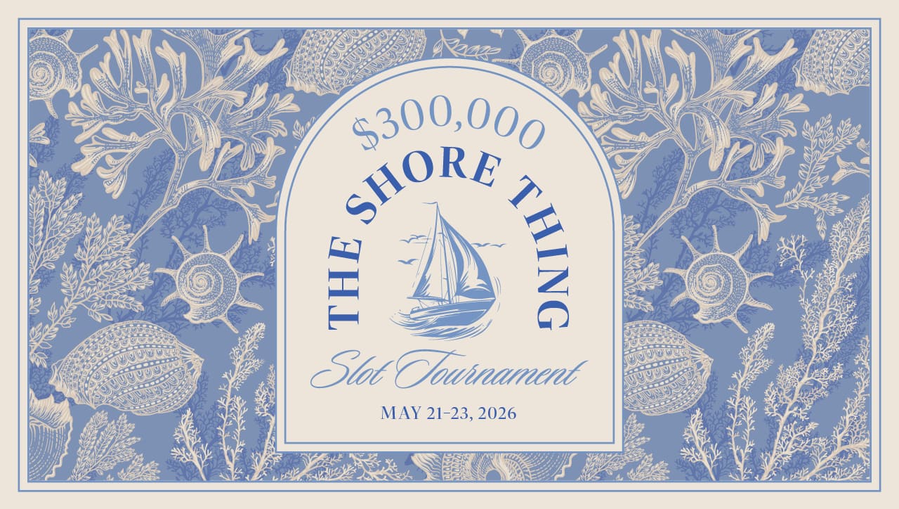 $300K The Shore Thing Slot Tournament