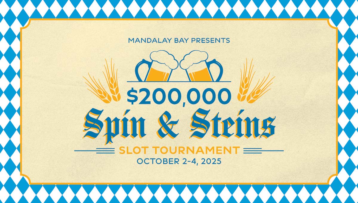 $200,000  Spin & Steins Slot Tournament