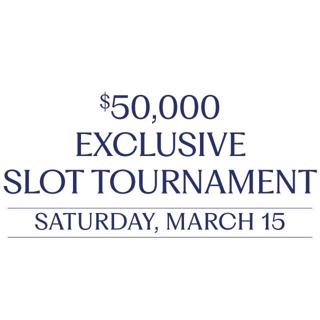 $50,000 Exclusive Slot Tournament