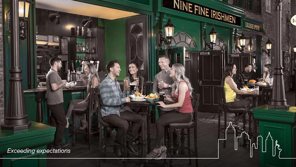 New York-New York Nine Fine Irishmen