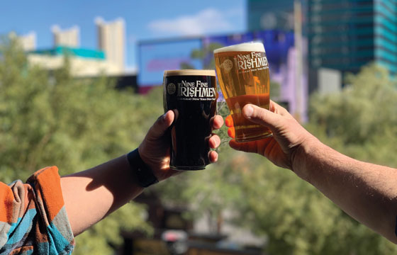 Nine Fine Irishmen Beers